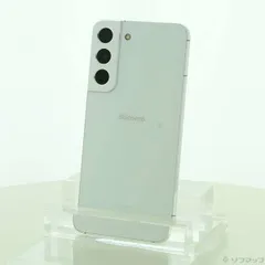 中古品〕 GALAXY S22 256GB ファントムホワイト SC-51C docomo SIM