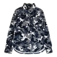 極美品　パーリーゲイツ　近年モデル　ジャケット　黒　ブラック　カモ柄　迷彩　総柄 2026年最新】パーリーゲイツ 迷彩の人気アイテム - メルカリ