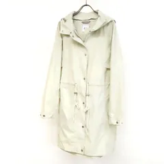 WJ25056 美品 FILA GOLF フィラゴルフ フィールドコート ウィンドブレーカー フーデッドマウンテンパーカー ポリエステル Lサイズ アイボリー