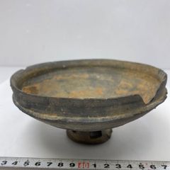 骨董品 古瀬戸焼 黄瀬戸 大皿 飾皿 瀬戸 石皿 直径35cm - メルカリ