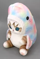 【中古】ぬいぐるみ パステルサメにゃん(オーロラ) BIGぬいぐるみ 「mofusand」