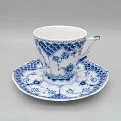 2025年最新】ロイヤルコペンハーゲン ブルーフルーテッドダブルレース