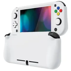 【特価セール】PlayVital ZealProtect Nintendo Switch Liteに対応用保護シェル、Switch Liteに対応用人間工学に基づいたデザインしたハードシェル、ジョイコンのシェル＆グラスフィルム＆サムライカバー＆ボタンキャップは