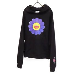 限定品】村上隆 × ComplexCon Swarovski パーカー 黒 - メルカリ