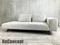 BoConcept / ボーコンセプト■AMSTERDAM / アムステルダム 3人掛けソファ 右アーム■北欧■ニューノルディック■ライトグレー