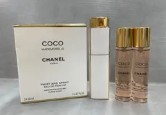 ❤︎CHANEL❤︎香水❤︎新品未使用❤︎ココ マドモアゼルツィスト＆ リフィル セット ココ マドモアゼル ツィスト＆スプレイ（オードゥ パルファム