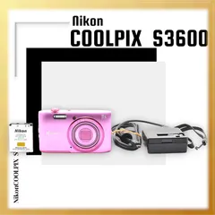 2025年最新】NIKON coolpix s3600 ピンクの人気アイテム - メルカリ