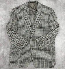 DAKS ダックス テーラードジャケット チェック柄