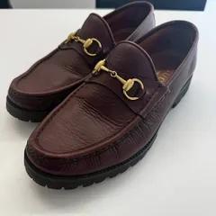 【GUCCI】★新品級★ グッチ 41.5 26.0cm前後 ビットローファー ビジネスシューズ メンズ 革靴 極美品 ブラック 黒 グッチカラー GUCCIグッチ 110 0009⁄4 ホースビットローファー 41E レザー メンズ 中古 | ブランドリサイクル　エコスタイル
