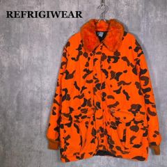 美品】Walls ウォールズ 中綿ジャケット リバーシブル 迷彩 オレンジ 