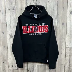 OLD RUSSELL ATHLETIC 90s ラッセル アスレティック カレッジ Vガゼット スウェット スエット パーカー メンズ US S サイズ