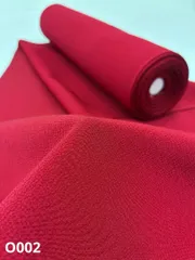 色無地 反物 白樺縮緬 ちりめん 葡萄色 えびいろ 正絹 O002