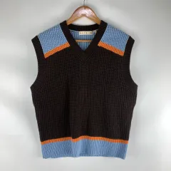 ユニクロ X マルニ ブラウン ニット ベスト XXL 251029