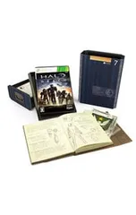 Xbox360／【外装クリアケース(JAN記載)・資料集・TOP-SECRET[紙1枚]・ワッペン付】Halo:Reach リミテッドエディション