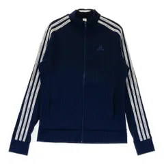 サイズ：M ADIDAS GOLF アディダスゴルフ FJ2442 長袖 ジップジャケット  ネイビー系 [240101545613] ゴルフウェア レディース ストスト