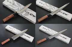 G-57 関兼常 兼正 霞研 水牛口付 朴柄 鰻裂(江戸裂) 刃渡240mm G-57 関兼常 兼正 霞研 水牛口付 朴柄 鰻裂(江戸裂) 刃渡240mm