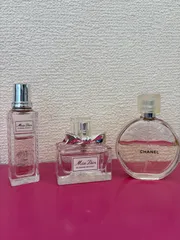 香水3点セット　ミスディオール2点　CHANEL CHANCE1点