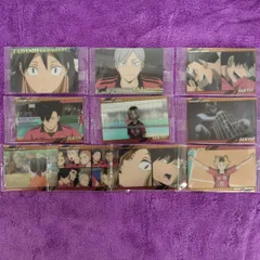 10枚セット　まとめ売り  ハイキュー<!-利用不可文字-!><!-利用不可文字-!>　ウエハース 6  カード　ハイキュー