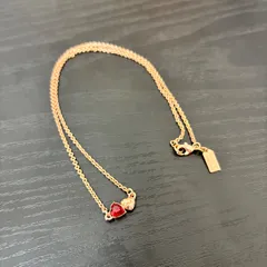 __ COACH コーチ ネックレス ピンクゴールド レディース