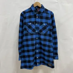 X-girl エックスガール シャツ、ブラウス 長袖 X-GIRL / ロングスリーブチェックシャツ / シャツワンピ / ワンピース / 刺繍ロゴ / チェーンステッチ / 0533901 / 1