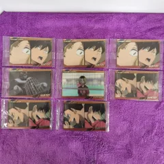 8枚セット　まとめ売り  ハイキュー<!-利用不可文字-!><!-利用不可文字-!>　ウエハース 6  カード　ハイキュー