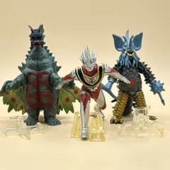H.G.C.O.R.E. ウルトラマン セブンSINCE 1967編 3種 ウルトラマンガイア 蛾超獣ドラゴリー 暴君怪獣タイラント