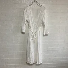 GU ジーユー 231-316890 カシュクール ガウン ワンピース トップス 七分袖 【中古】 レディース