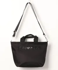 agnes b 2WAYバッグ FREE ブラック WOMEN ショルダーバッグ