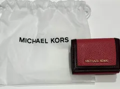 MICHAEL KORS マイケル・コース ミニ財布 トライフォールド ジップウォレット エクストラスモール