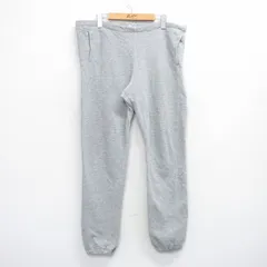 W39/古着 ラッセル スウェット パンツ メンズ 90s 無地 グレー 霜降り 25oct29 中古 ボトムス ロングのサムネイル