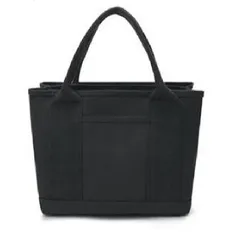 ミニバッグ ハンドバッグ 大容量 3仕切り 手提げバッグユニセックス マザーズバッグ ミニトートバッグ ショルダーバッグ tote 手提げバッグ 無地 大人 カジュアル 帆布 たっぷり収納 頑丈 旅行 マチ広 通勤通学 軽量 エコバッグ サブバッグ