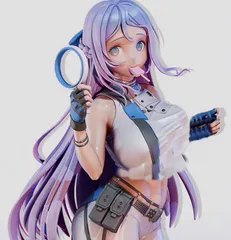 勝利の女神 NIKKE ブラン 白兎の内側ver. ガレージキット塗装済完成品 NIKKE 『ブラン ホワイトラビット』1/6 ガレージキット