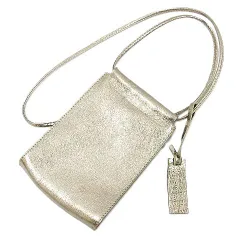 MARCO MASI マルコ マージ ショルダーポーチ ポシェット サコッシュ バッグ ミニショルダー ゴールド系 LF0001-1030④