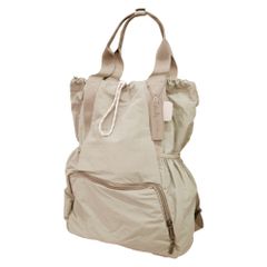 レスポートサック リュック シルバーグリッター ラメ バックパック2way