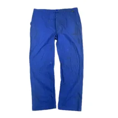 W42 ユーロヴィンテージ 80s フレンチワークパンツ ブルー メンズXL