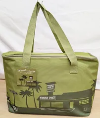 【2025ハロウィン限定色】TRADER JOE'S トレーダージョーズ トレジョ 保冷バッグ トートバッグ エコバッグ ECO BAG  オリーブ 2025年新色