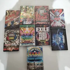[N-6463] EXILE ライブDVD 9点セット