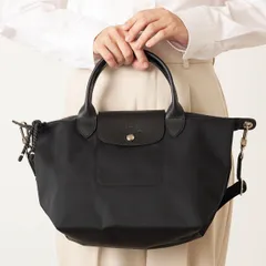 新品 ロンシャン LONGCHAMP ハンドバッグ ル プリアージュ エナジー トップハンドルバッグ Sサイズ ノワール