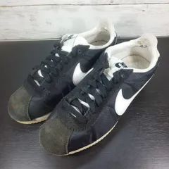 NIKE WMNS CLASSIC CORTEZ NYLON ナイキ ウィメンズ クラシック コルテッツ ナイロン ブラック 黒 24.5cm 749864-011 L10865