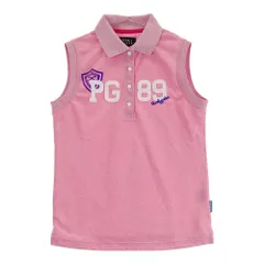 サイズ：0 PEARLY GATES パーリーゲイツ  ノースリーブポロシャツ  ピンク系 [240101546438] ゴルフウェア レディース ストスト