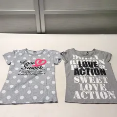 送料無料★半袖Tシャツ　トップス★女の子　キッズ　子供　150★2枚まとめ売り#50804sbh