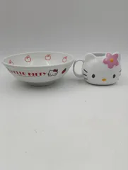 【K-1595】ハローキティ ダイカットマグカップ HELLO KITTY どんぶり