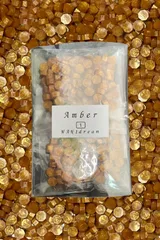 【特価商品】シーリングワックス （大容量）【約200粒 54g】選べる20色セット 宝石風カラー 封蝋 スタンプ用 ワックスビーズ おしゃれ アンティーク風 ハンドメイド ラッピング用 (A-1(黄) Amber)