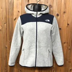 THE NORTH FACE ノースフェイス レディースM 長袖 フリースジャケット パーカー POLARTEC アウトドア キャンプ 登山