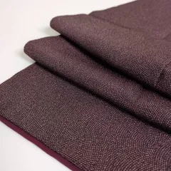 作家物 江戸小紋 鮫小紋 縮緬 一つ紋 正絹 着物 MK-614