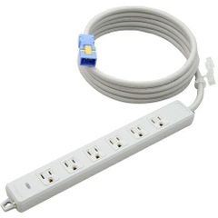 6口電源タップ ステンレス製 ホスピタルグレードプラグ - メルカリ