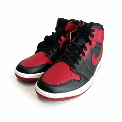 ナイキ NIKE Air Jordan 1 Mid Bred 554724-074 28㎝ 靴 スニーカー ☆AA★