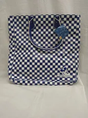 ディズニー　トートバッグ　ミッキー　チェック柄