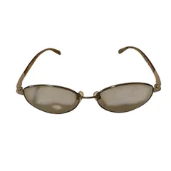 RE259 LANVIN ランバン ヴィンテージサングラス オーバルレンズ ゴールドフレーム ブラウン