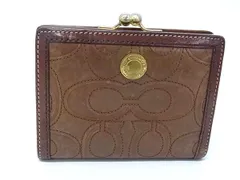 COACH オールドコーチ　がま口　財布　小銭入れ COACH コーチ オールドコーチ がま口 コンパクトウォレット 二